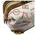 Bolsa Boston Loewe em lona bege e castanha - vista 13