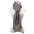 Loewe Purple Wool Silk Stole - view 6