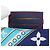 Sciarpa in seta blu Louis Vuitton - vista 8
