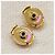 Hermès Boucles d'oreilles puces Hermes Pink Gold - vue 10