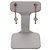 Hermès Boucles d'oreilles puces Hermes Pink Gold - vue 2