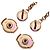 Hermès Boucles d'oreilles puces Hermes Pink Gold - vue 5