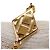 Hermès Boucles d'oreilles puces Hermes Pink Gold - vue 9