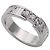 Autre Marque Anello Fascia Atlas da Donna Tiffany & Co. con 3 Diamanti - vista 4