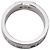Autre Marque Anello Fascia Atlas da Donna Tiffany & Co. con 3 Diamanti - vista 5