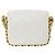 Timeless Bolsa de ombro Chanel em couro branco - vista 2