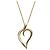 Autre Marque Tiffany & Co. Open Leaf Heart Halskette aus Gelbgold - Ansicht 2