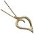 Autre Marque Tiffany & Co. Open Leaf Heart Halskette aus Gelbgold - Ansicht 4