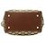 Borsa Gucci in tela GG Beige/Brown - vista 3
