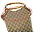 Borsa Gucci in tela GG Beige/Brown - vista 8
