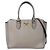 Borsa a mano Prada in pelle Greige