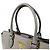 Borsa a mano Prada in pelle Greige - vista 10