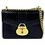 Prada Schultertasche aus schwarzem Leder
