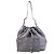 Gancini Borsa a tracolla in pelle grigia Salvatore Ferragamo - vista 16