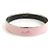 Hermès Hermes Pink and Silver Bangle Bracelet