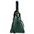 Céline Borsa a mano Celine in pelle goffrata verde - vista 2