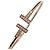 Autre Marque Bracciale a catena Tiffany T con diamante in oro 18K - vista 2