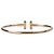 Autre Marque Bracciale a catena Tiffany T con diamante in oro 18K - vista 5
