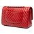 Bolso de hombro Chanel Coco Mark Matelassé Chevron Double Flap - vista 2