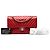 Bolso de hombro Chanel Coco Mark Matelassé Chevron Double Flap - vista 7