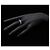 Anillo Loewe Pave Thin de plata y cristal azul - vista 7