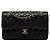Bolsa de Ombro Chanel Coco Mark Matelassé Double Flap