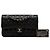 Bolsa de Ombro Chanel Coco Mark Matelassé Double Flap - vista 8