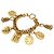 Pulsera con dije chapada en oro Chanel 31 Rue Cambon