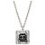 Colgante de Collar Cubo Cuadrado CHANEL Coco Mark