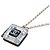 Colgante de Collar Cubo Cuadrado CHANEL Coco Mark - vista 4