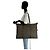 Fendi Zucca Canvas Leather Tote Bag - view 3