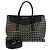 Sac cabas Miu Miu Biker en cuir perforé