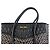 Sac cabas Miu Miu Biker en cuir perforé - vue 6