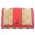 Portafoglio bi-fold in pelle e tela Signature COACH