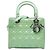 Christian Dior Lady Dior Medium Handtasche 2-Way aus Lackleder