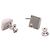 Hermès Pendientes Hermes Medor GuaiNe PM en acero inoxidable y Swift - vista 2