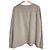 Autre Marque Deuxieme Classe Oversized Strickpullover aus Wolle und Kaschmir mit V-Ausschnitt - Ansicht 2