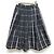 theory luxe ELOISE APPO S STR Check Skirt
