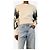 Chanel 'Château des Dames' Métiers D'Art Pre-Fall 2021 Kaschmirpullover in Creme und Schwarz - size UK 8 - Ansicht 3