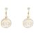 Chanel Brincos Gold Coco Mark 0a3A