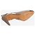 Chanel Taupe leather slingback heels - size EU 38 - view 5