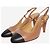 Chanel Zapatos slingback de cuero marrón - size EU 38 - vista 2