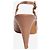 Chanel Zapatos slingback de cuero marrón - size EU 38 - vista 3