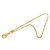 Collana vintage a catena a forma di goccia Chanel Coco Mark - vista 3
