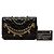 Bolso de hombro con cadena y cartera Chanel Coco Mark Matelassé - vista 8
