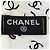 Pañuelo de seda Chanel Coco Mark con estampado de perro - vista 5