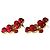 Céline CELINE Vintage Stone Large Stud Earrings - view 2