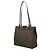 Fendi Zucca Tote Bag Schultertasche aus braunem Canvas und Leder - Ansicht 2