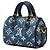 Louis Vuitton Monogram Denim Bijou Sac Micro Speedy Charm Keychain - Ansicht 2