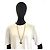Collier Chanel Coco Mark plaqué or - vue 7